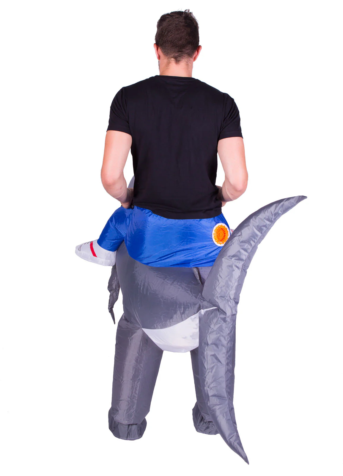Inflatable Ride On Shark Costume Adult - Image 3