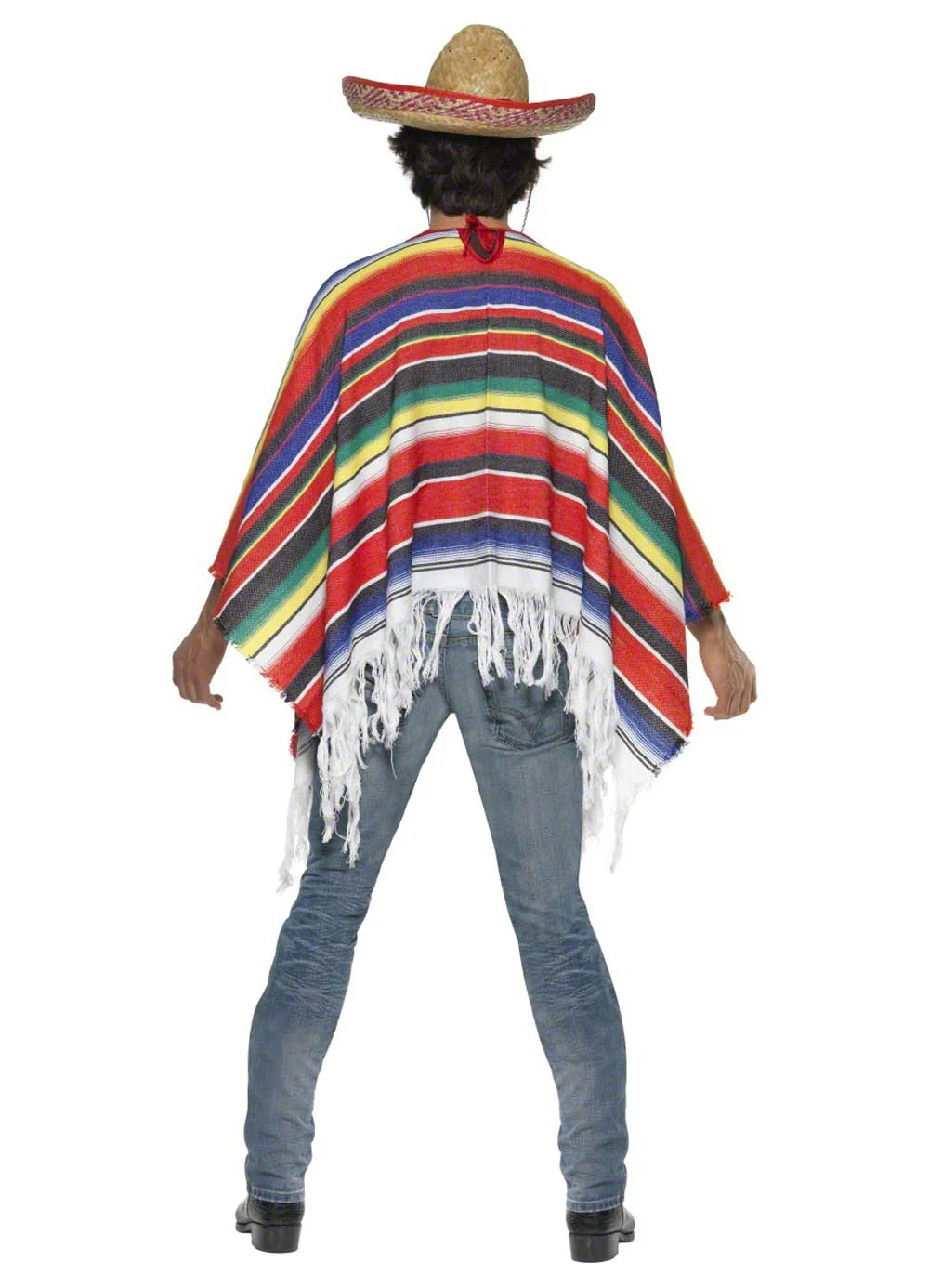 Mexican Rainbow Poncho - Image 3